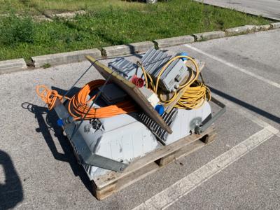 2 Kranscheinwerfer und 2 Trafo, - Cars and vehicles