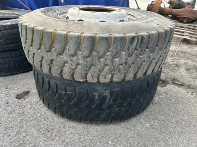 2 LKW Kompletträder 315/80 R 22,5, - Macchine e apparecchi tecnici