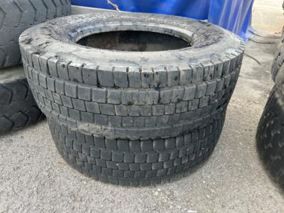 2 LKW Reifen 265/70 R 19,5, - Cars and vehicles