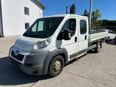 LKW "Peugeot Boxer Pritsche 3500 L4 DK 2,2 HDi 120 (Euro4)", - Cars and vehicles