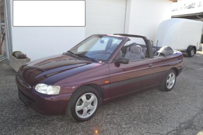 PKW "Ford Escort 1,6 i 16V Cabrio", - Macchine e apparecchi tecnici