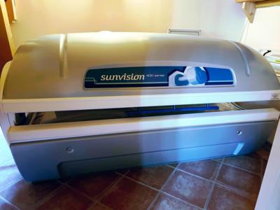 Solarium "Sunvision 466 XXL True Tan Power 160 Watt", - Macchine e apparecchi tecnici