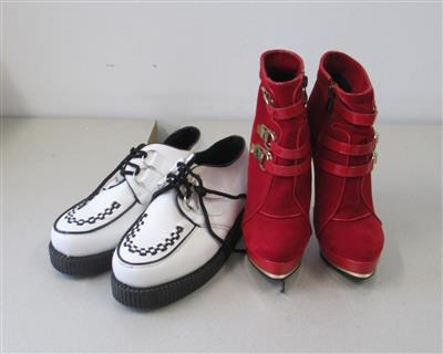 2 Paar Damenschuhe, - Postal Service - Special auction