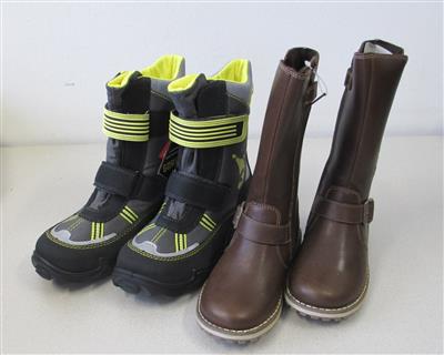 2 Paar Kinderstiefel, - Postal Service - Special auction