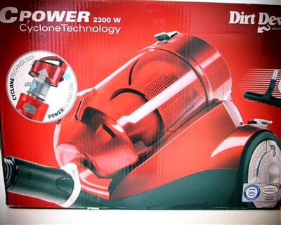 Staubsauger "Dirt Devil C Power 2300W", - Postfundstücke