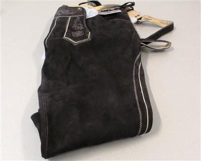 Trachtenlederhose "Alpin", - Postal Service - Special auction