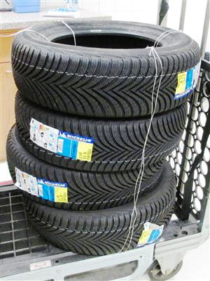 4 Winterreifen "Michelin Alpin 5", - Postal Service - Special auction