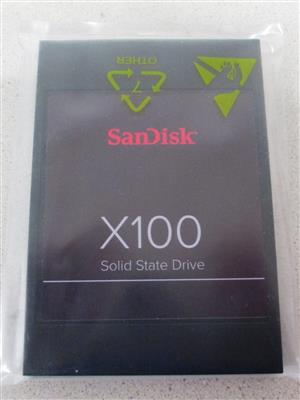 Festplatte "SanDisk X100 SSD 512 GB", - Fundgegenstände der Österreichischen Post