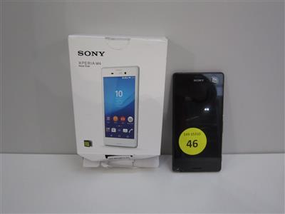 Smartphone "Sony Experia M4", - Special auction