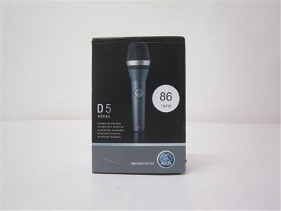 Mikrofon "AKG D5 Vokal", - Fundgegenstände der Österreichischen Post