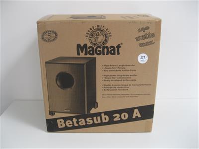 Langhubwoofer "Betasub 20A", - Postfundstücke