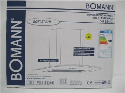 Dunstabzug "Bomann DU654G", - Postfundstücke