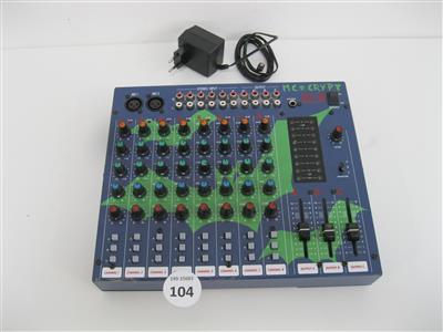 Mischpult "McCrypt Stereo-Mixer DJ-8", - Special auction