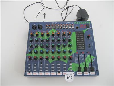 Mischpult "McCrypt Stereo-Mixer DJ-8", - Special auction