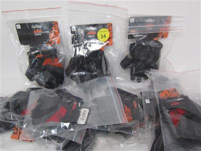 14 Paar Fahrradhandschuhe "KTM", - Special auction