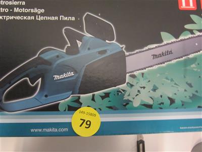 Elektrokettensäge "Makita UC3541A", - Postfundstücke