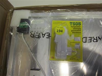 Infrarot-Paneel ZYF900 mit Steuerung TSO5, - Postfundstücke