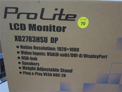 LCD-Monitor "ProLite XB2783HSU DP", - Special auction