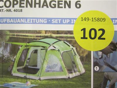 Zelt "Copenhagen 6 Skanika outdoor", - Special auction