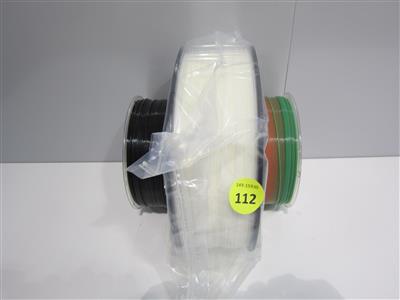 3 Rollen Filament für 3D-Drucker, - Special auction