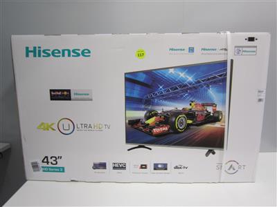 Fernseher "Hisense UHD Series 3 H43MEC3050", - Special auction