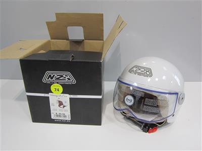 Motorrad-Helm "NZI Blue Series Vintage II EVO", - Postfundstücke