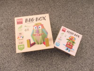 Konstruktionsspielzeug "bioblo Big Box und Hello Box", - Giocattoli e libri