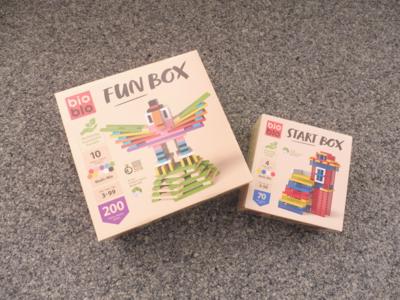 Konstruktionsspielzeug "bioblo Fun Box und Start Box", - Giocattoli e libri