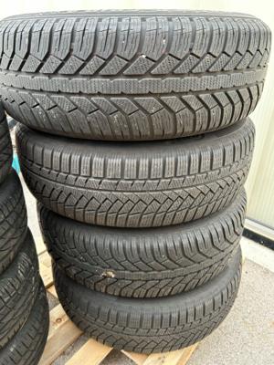 4 Winterkompletträder "Semperit 215/65R17 99H", - Motorová vozidla a technika