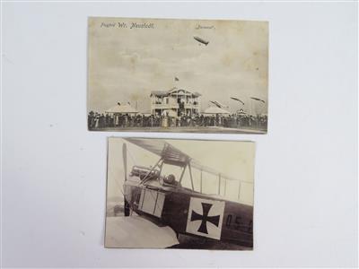 2 Fotografien um 1910 - Automobilia