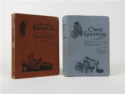 Filius "Ohne Chauffeur  &  Die Kunst des Fahrens" - Automobilia