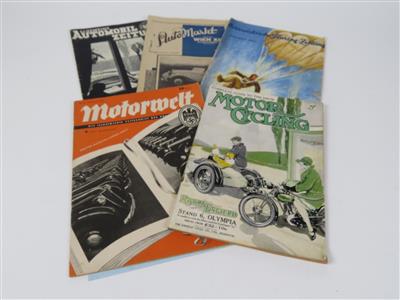 Konvolut Zeitschriften der 30er Jahre - Automobilia