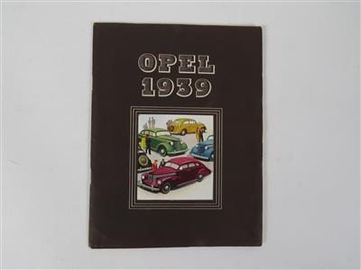 Opel "Modellprogramm 1939" - Automobilia
