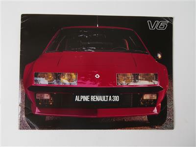 Renault "Alpine 310" - Automobilia