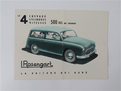 Rosengart "4 CV" - Automobilia