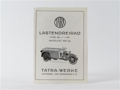 Tatra "Lastendreirad" - Automobilia