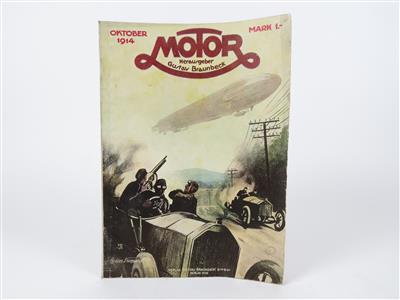 Zeitschrift "Motor" - Automobilia