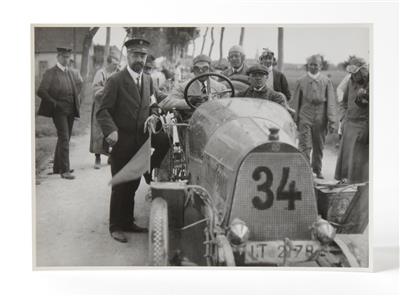 2 Fotografien "Rennsport" - Automobilia