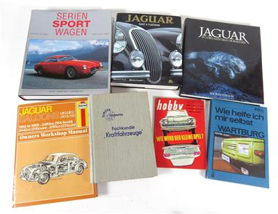 Konvolut Bücher und Zeitschriften - Automobilia