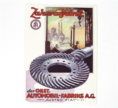 Austro Fiat "Zahnradfabrik" - Automobilia