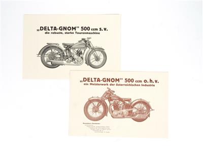 Delta-Gnom "Motorräder" - Automobilia