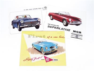 MG "Prospekte" - Automobilia