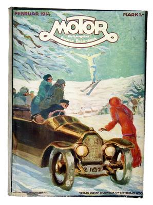 Zeitschrift "Motor" - Automobilia