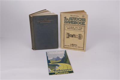 2 Bücher 1 Prospekt - Autoveicoli d'epoca e automobilia
