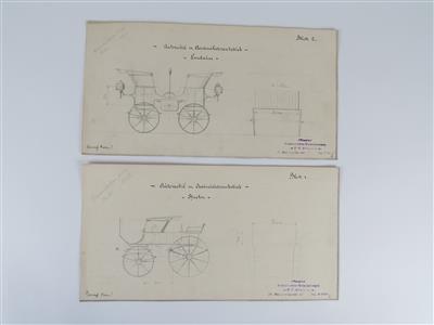 2 Konstruktionszeichnungen - Klassische Fahrzeuge und Automobilia