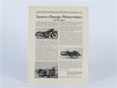 Austro-Omega-Motorräder - Historická motorová vozidla