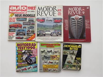Diverse Zeitschriften "Jahresausgaben" - Klassische Fahrzeuge und Automobilia
