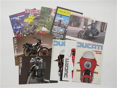 Motorrad Prospekte - Autoveicoli d'epoca e automobilia