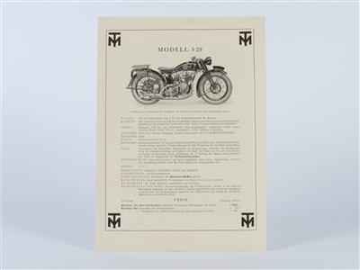 MT Motorräder - Autoveicoli d'epoca e automobilia