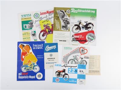 HMW Prospekte - Klassische Fahrzeuge und Automobilia